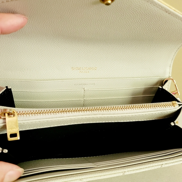 Yves Saint Laurent Cassandra Wallet w Chain Crossbody Handbag - Picture 5 of 8